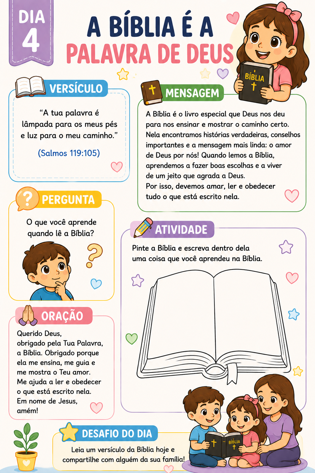 Dia 4 do devocional: A Bíblia é a Palavra de Deus